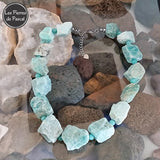 Collier Pierre Brute Amazonite