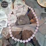Collier en Quartz Rose de 10 mm de 50 cm de Long