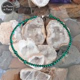 Commande Annick M. - Collier Malachite du Congo Boules de 6, 8 et 10 mm et Bracelets de Pouce en Malachite 6 mm