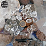 Commande Sylvie M. - Lot de Cristal de Roche Roulé de 120 g
