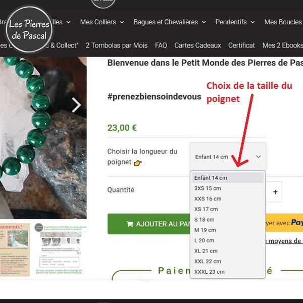 Comment choisir la taille de son poignet.