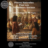 Couverture E-book Travailleurs Sociaux : 18 Pierres pour Gérer la Charge Émotionnelle et Prévenir le Burn-out