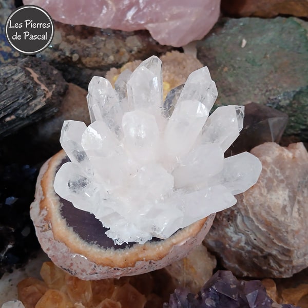 Druse de Cristal de Roche de 401 g