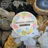 Fil Élastique Cristal Transparent de 0,5 mm pour la Fabrication de Bracelets et Colliers