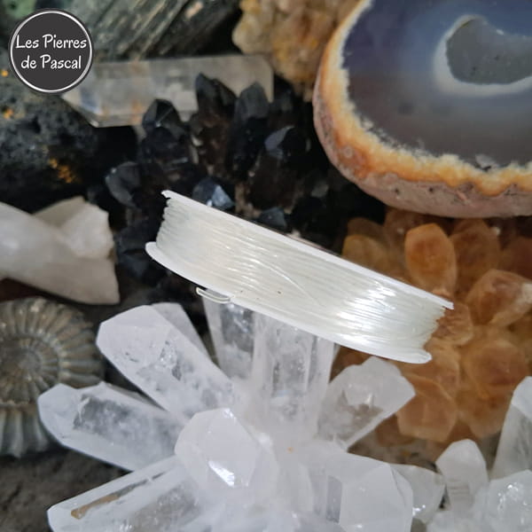 Fil Élastique Cristal Transparent de 1 mm