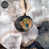 Galet labradorite