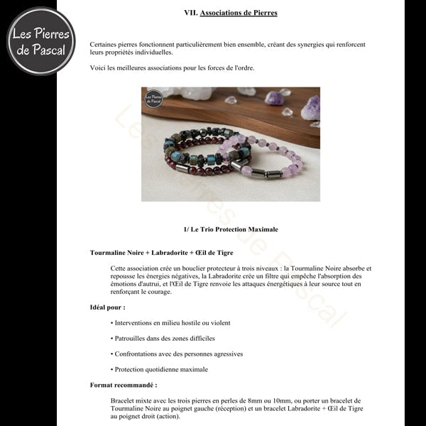 Page 54 E-book Forces de l'Ordre : 21 Pierres pour Gérer le Stress Post-Traumatique, la Protection et la Résilience