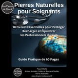 Couverture E-book Pierres Naturelles pour Soignants - Guide Complet 60 Pages