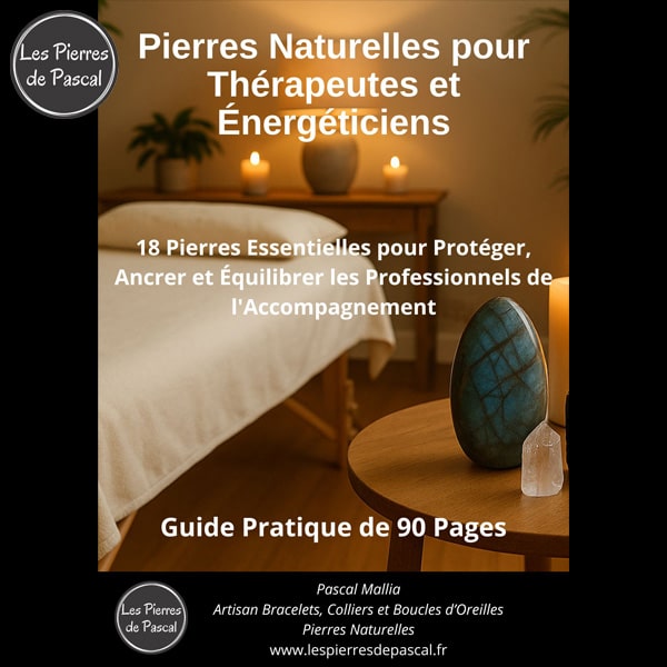 e-book Découvrez les 18 Pierres Naturelles Essentielles pour Accompagner les thérapeutes et énergéticiens dans leur pratique quotidienne