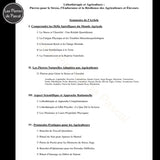 Page 1 Sommaire E-book "21 Pierres Pour Agriculteurs et Éleveurs"
- Guide Pratique de 110 Pages en Format PDF