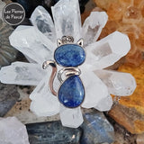 Pendentif Chat en Lapis-Lazuli