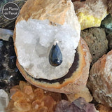 4ème Pendentif en Piétersite de Namibie Grade 6A avec une Chaîne en Argent Sterling 925 de 45 cm ou +