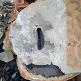 4ème Pendentif en Piétersite de Namibie Grade 6A avec une Chaîne en Argent Sterling 925 de 45 cm ou +