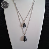 Commande Dany V. - 2 Pendentifs et 1 Paire de Boucles d'Oreilles en Shungite De Russie Grade A