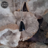 Commande Dany V. - 2 Pendentifs et 1 Paire de Boucles d'Oreilles en Shungite De Russie Grade A