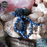 Perles sodalite 8 mm à l'Unité pour le Chakra N°6 "Ajna" ou Chakra du 3ème Œil