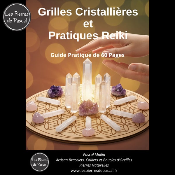 E-book Grilles Cristallières et Pratiques Reiki - Guide Pratique 60 Pages | Par Pascal Artisan