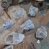 Pierres Brutes de Calcite Bleue Grade A du Mexique de 30 - 50 mm N°4