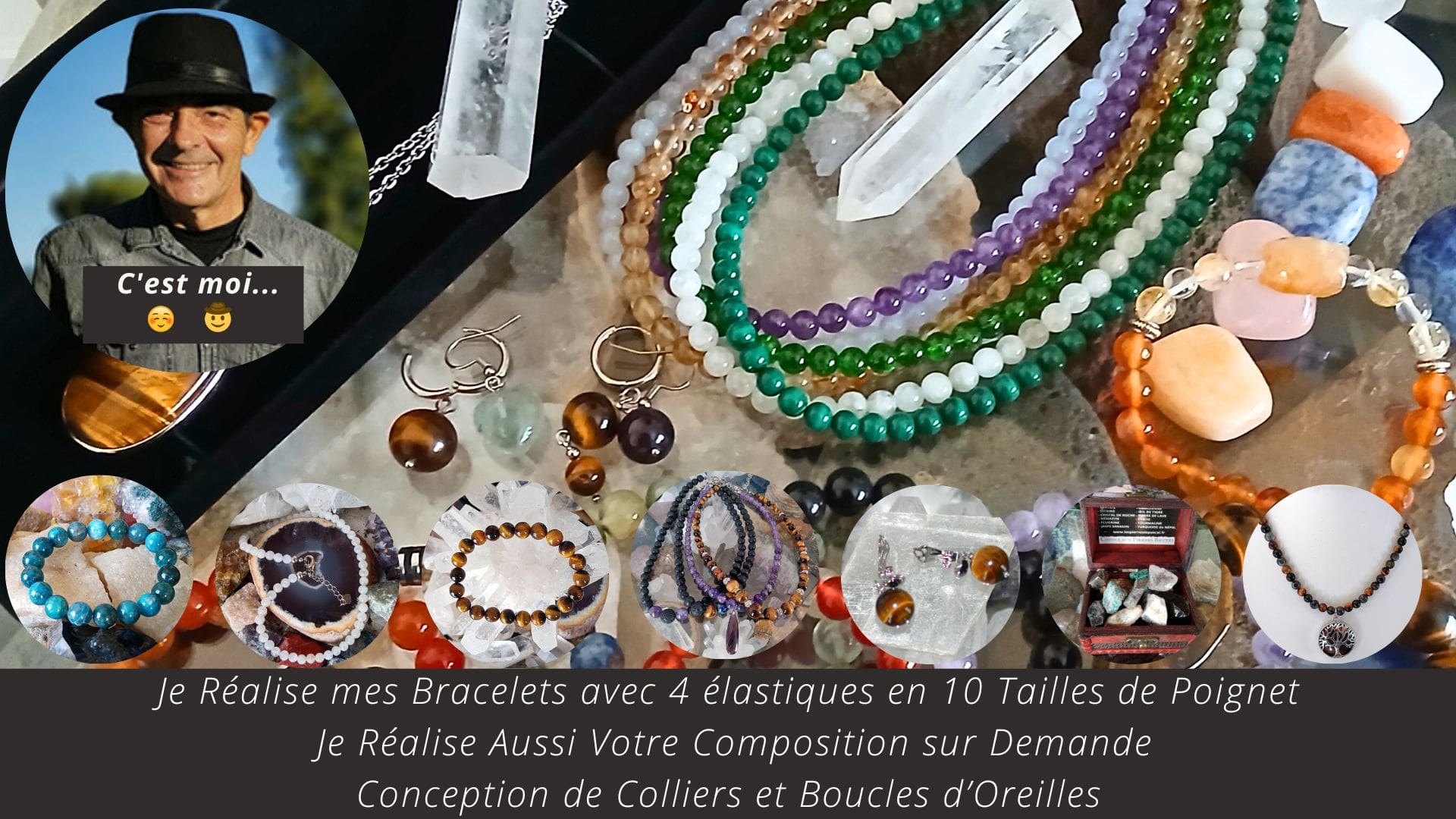 Boutique en ligne de bijoux en pierre naturelle Les Pierres de Pascal