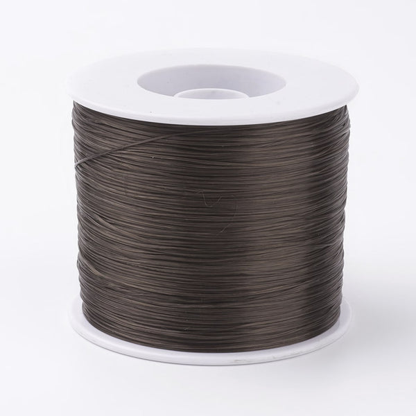 Fil élastique pour bracelet 1,2 mm 2 bobines de fil de 100 m - Fil  polyester