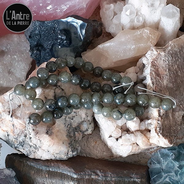 Perles en Pierre Naturelle à l'Unité pour le Chakra N°5 "Vishuddha" ou Chakra de la Gorge