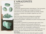 Bracelet Baroque ou Pierres Chips en Amazonite du Pérou et de Qualité AA