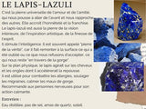 Long Collier de 86 cm en Lapis Lazuli rond de 8 mm, un Médaillon en Pierre et un Pompon Bleu Lapis