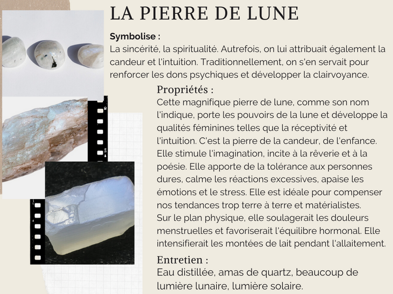 vertus de la pierre de lune