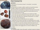 Vertus et propriétés de la piétersite