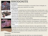 Vertus et Propriétés de la Rhodonite